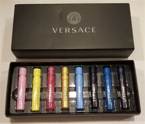 versace men's cologne sampler set